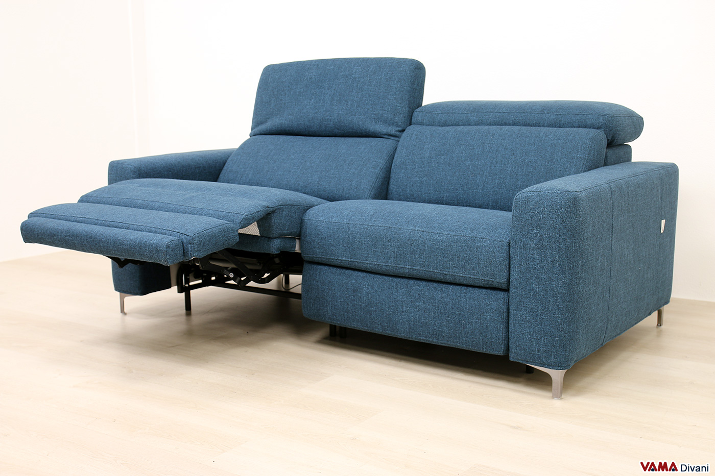 Elektrisches Relaxsofa mit abnehmbarem Stoffbezug